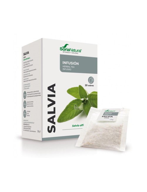 SORIA NATURAL INFUSIÓN SALVIA 20 SOBRES