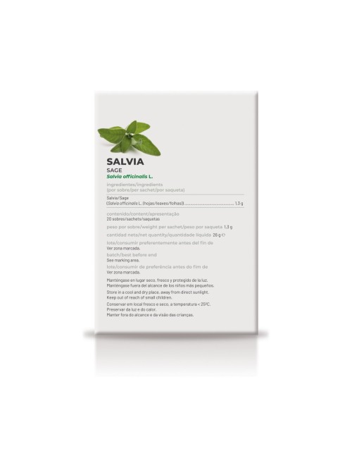SORIA NATURAL INFUSIÓN SALVIA 20 SOBRES