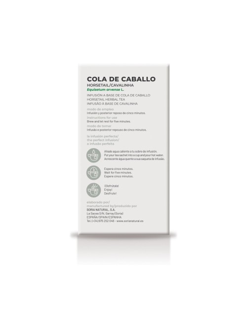 SORIA NATURAL INFUSIÓN COLA DE CABALLO 20 SOBRES