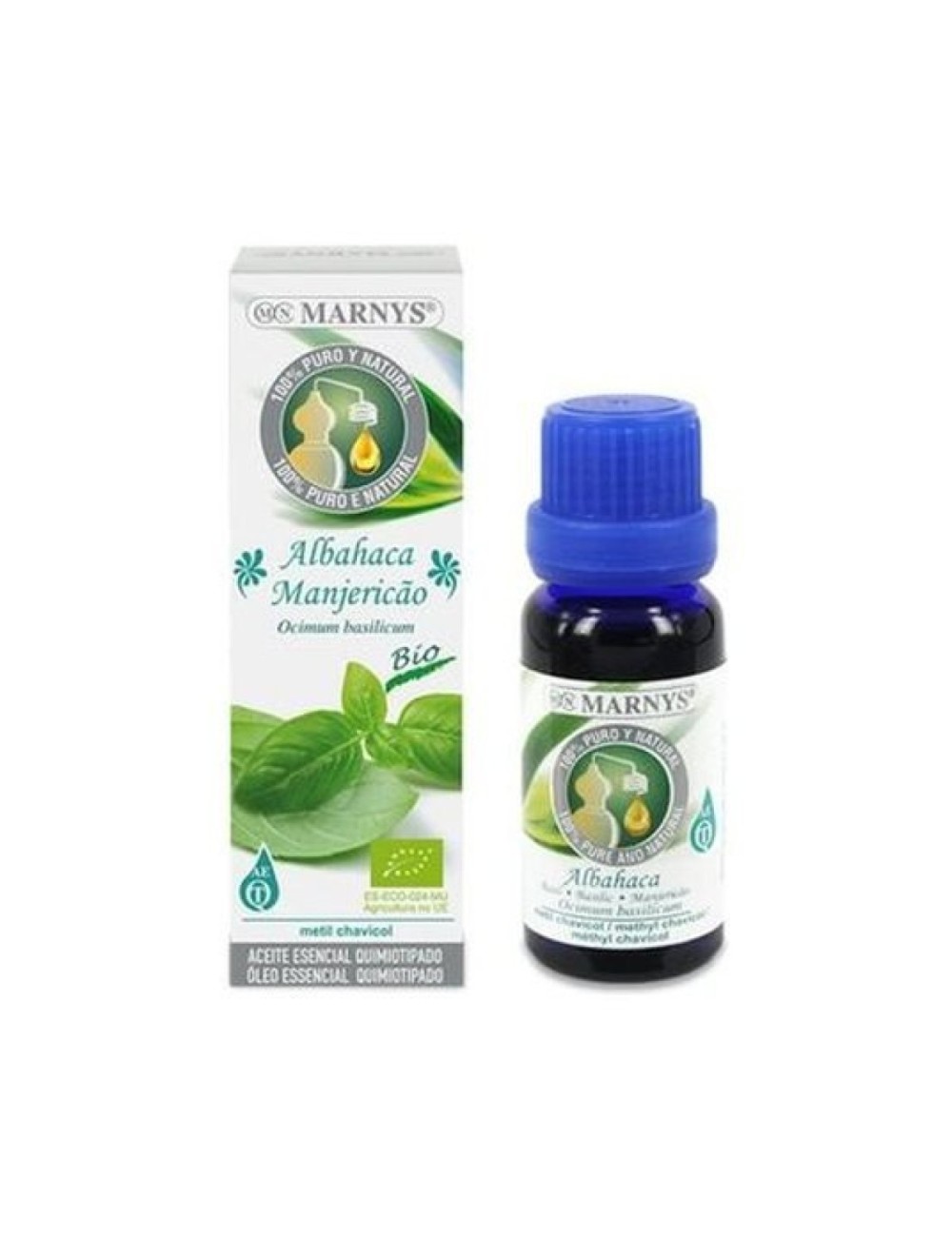 ACEITE ESENCIAL ALBAHACA 15 ML MARNYS