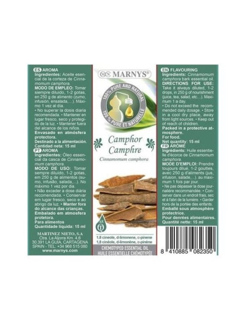 ACEITE ESENCIAL ALCANFOR 15 ML MARNY'S