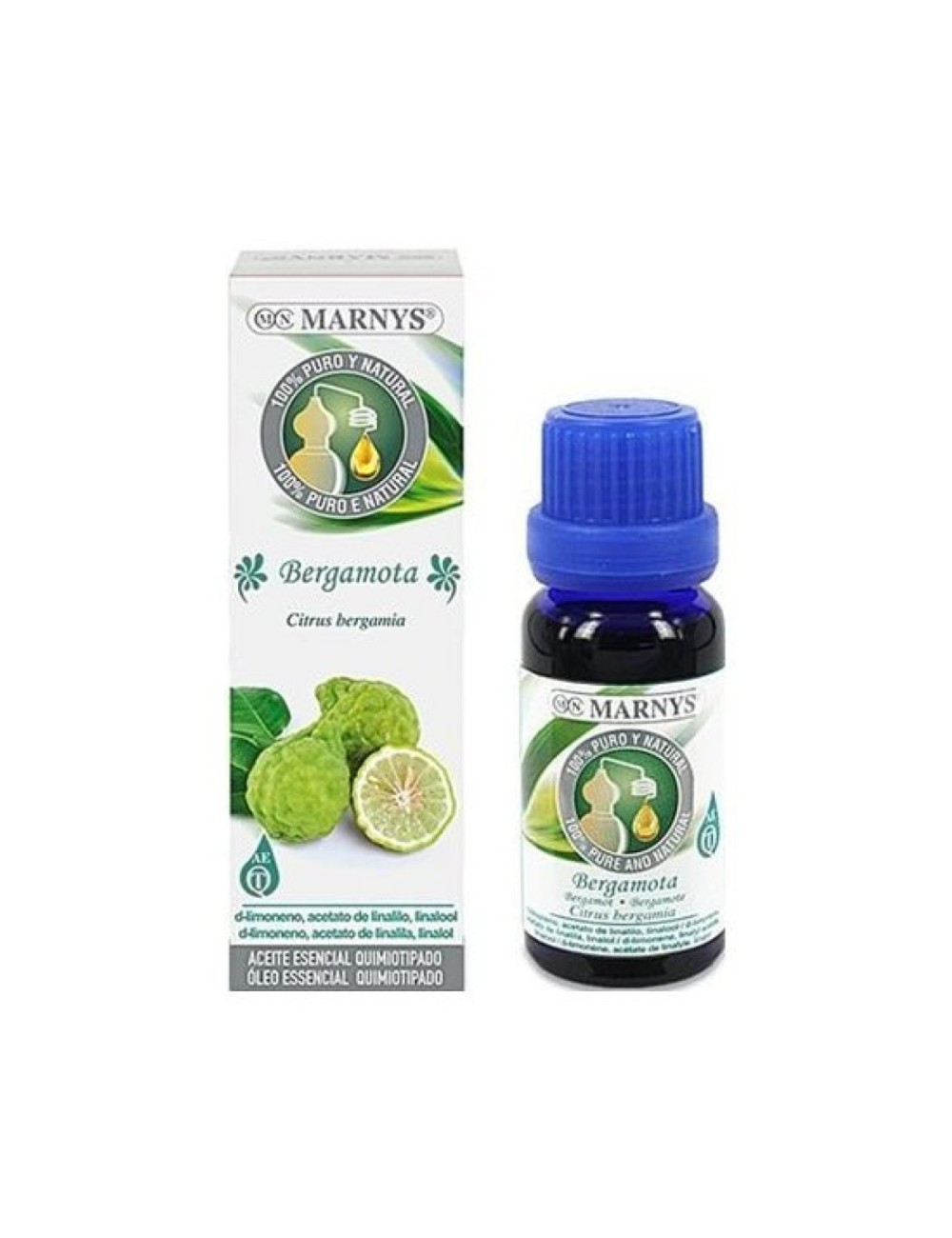 ACEITE ESENCIAL BERGAMOTA 15 ML MARNY'S