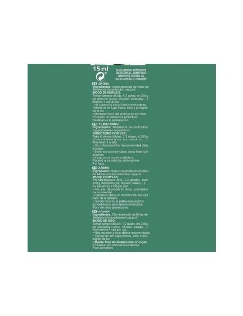 ACEITE ESENCIAL CAJEPUT 15 ML MARNYS