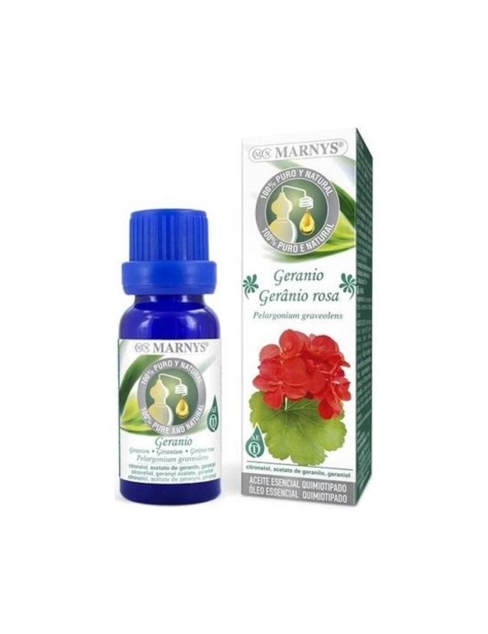 ACEITE ESENCIAL GERANIO 15 ML MARNYS