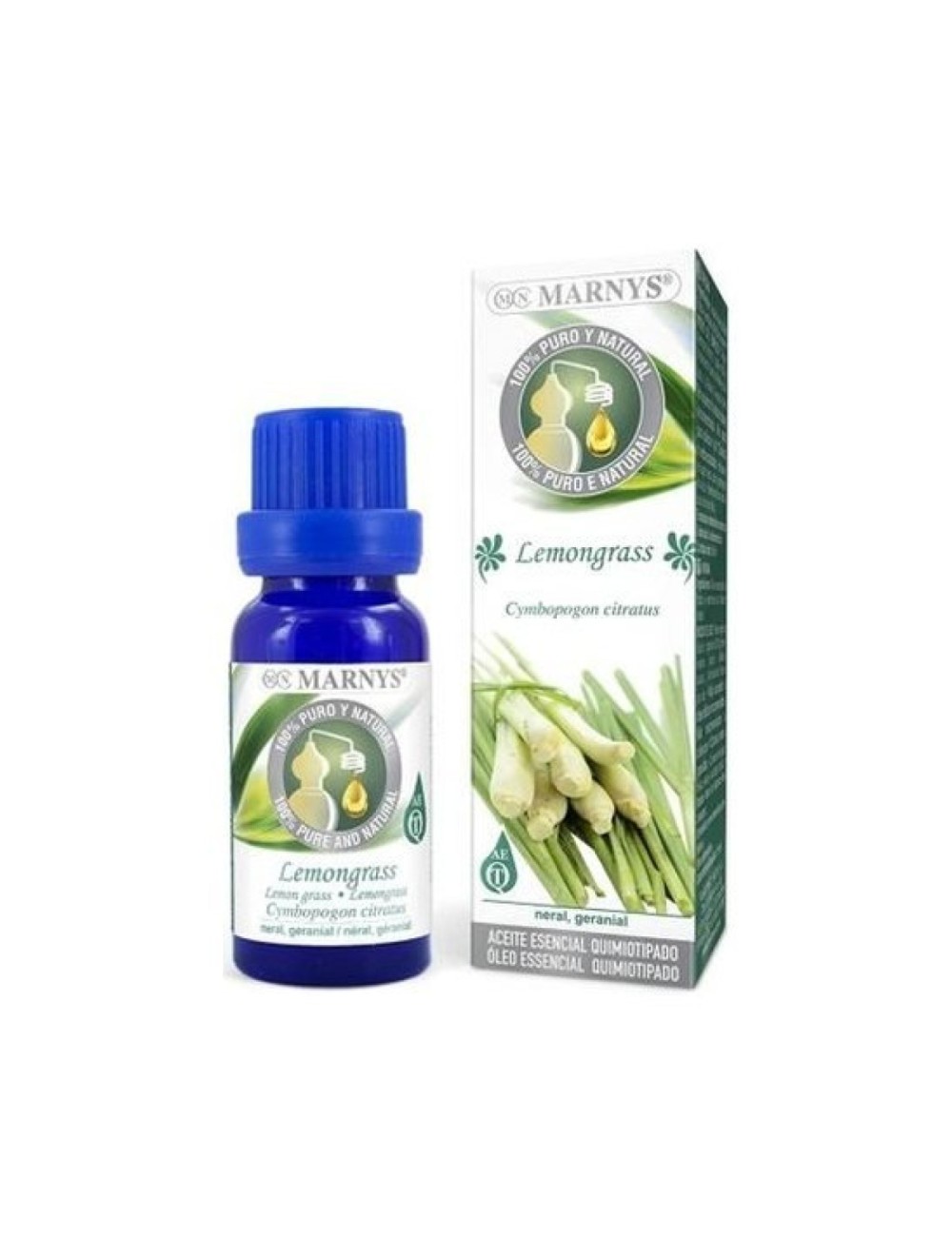 ACEITE ESENCIAL LEMONGRASS 15 ML MARNY'S