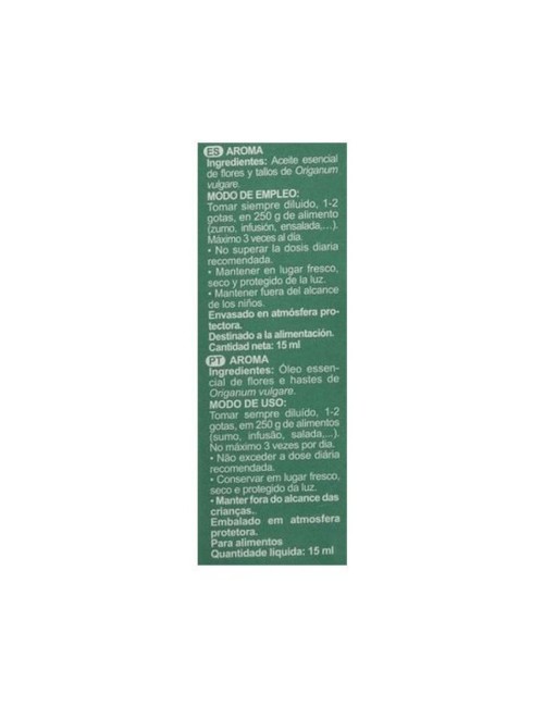ACEITE ESENCIAL ORÉGANO 15 ML MARNYS
