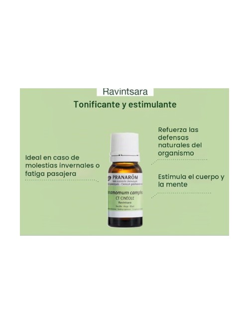 PRANAROM ACEITE ESENCIAL RAVINTSARA 10 ML