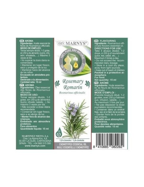 ACEITE ESENCIAL ROMERO 15 ML MARNYS