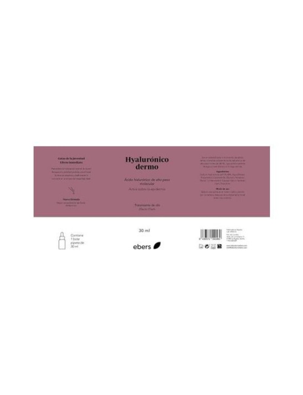 ACIDO HYALURONICO DERMOEBERS 30 ML