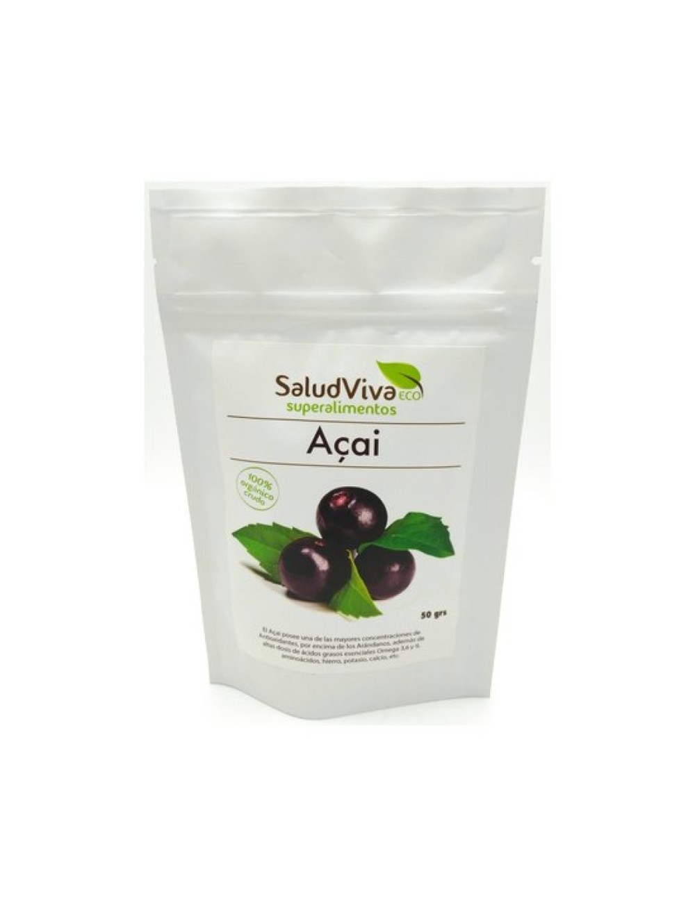 AÇAÍ 50 GR SALUD VIVA