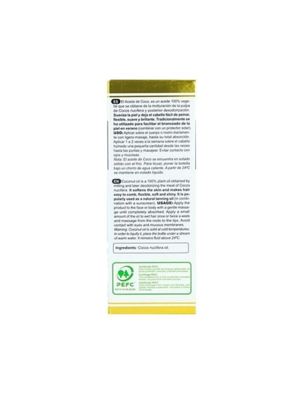 ACEITE DE COCO 100 ML MARNYS
