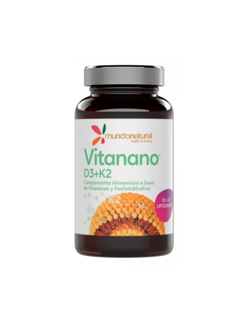 MUNDONATURAL VITANANO D3+K2 30 CÁPSULAS