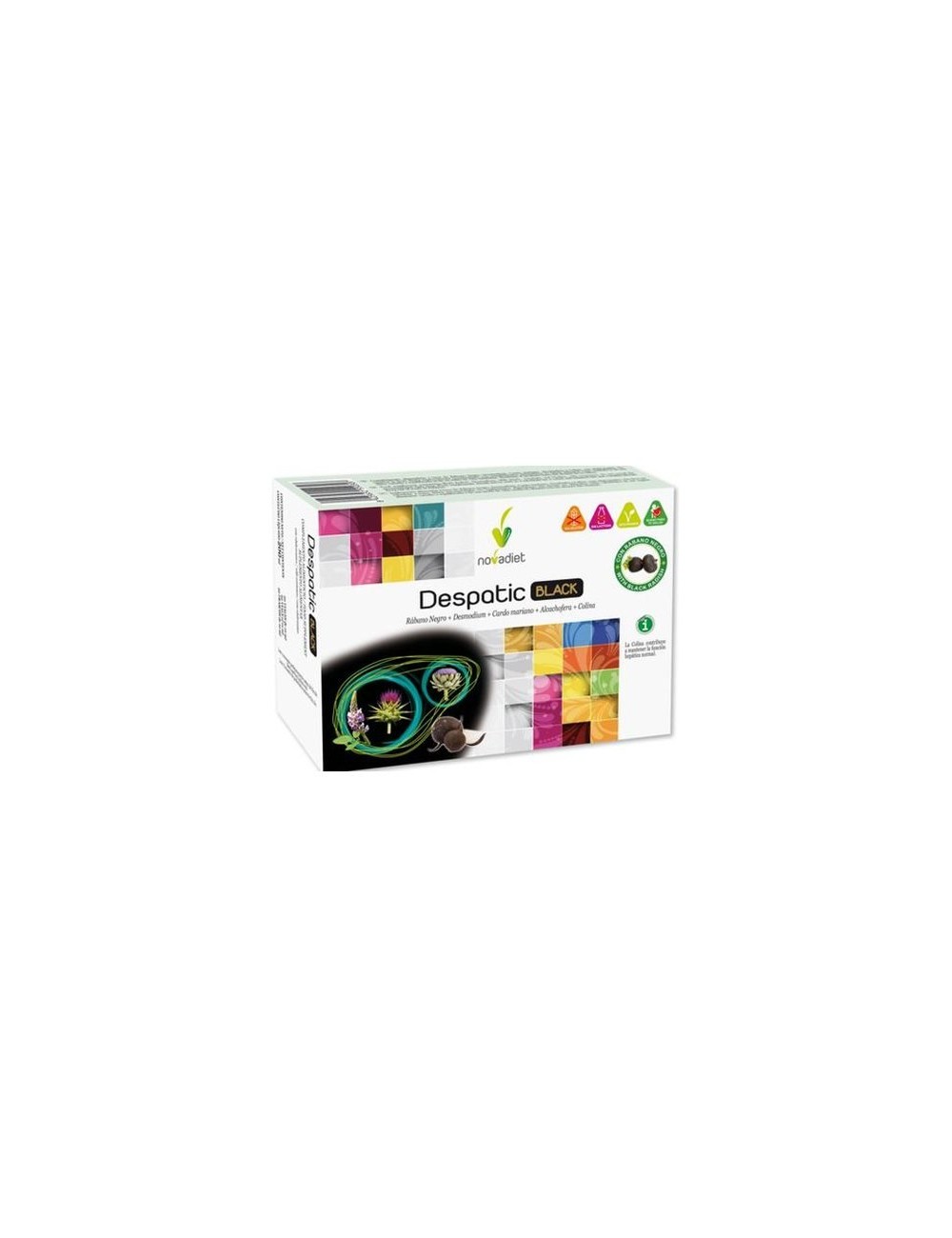 DESPATIC BLACK 20 AMPOLLAS NOVADIET
