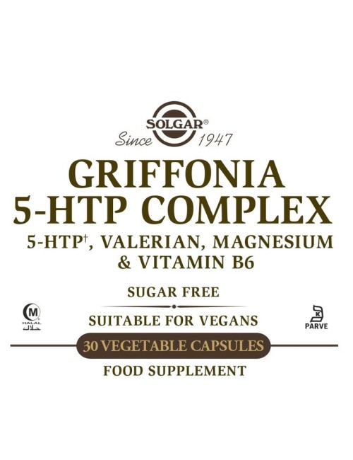 SOLGAR GRIFFONIA 5-HTP COMPLEX 30 CAP