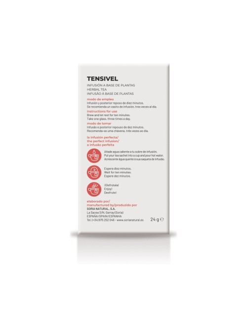 SORIA NATURAL INFUSIÓN TENSIVEL 20 SOBRES