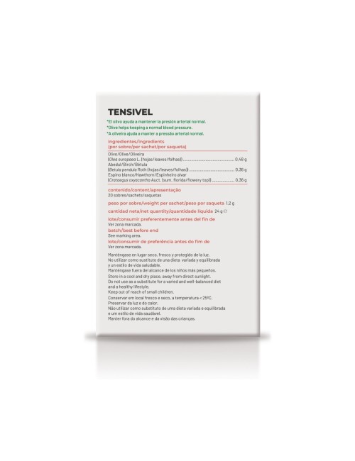 SORIA NATURAL INFUSIÓN TENSIVEL 20 SOBRES