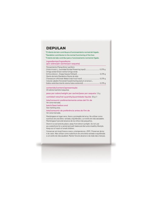 SORIA NATURAL INFUSIÓN DEPULAN 20 SOBRES