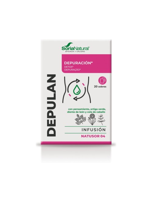SORIA NATURAL INFUSIÓN DEPULAN 20 SOBRES