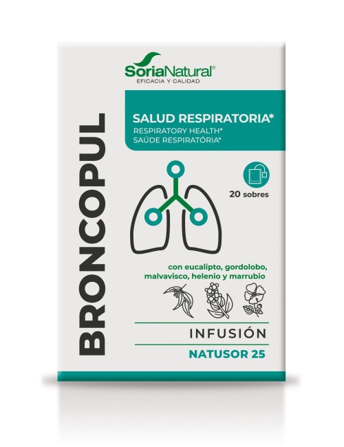 SORIA NATURAL INFUSIÓN BRONCOPUL 20 SOBRES