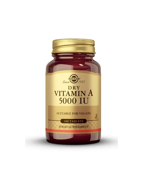 SOLGAR VITAMINA A 5000 IU 100 COMP