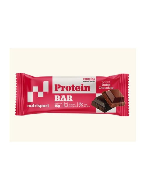 NUTRISPORT BARRITA PROTEICA DOBLE CHOCOLATE 44 GR