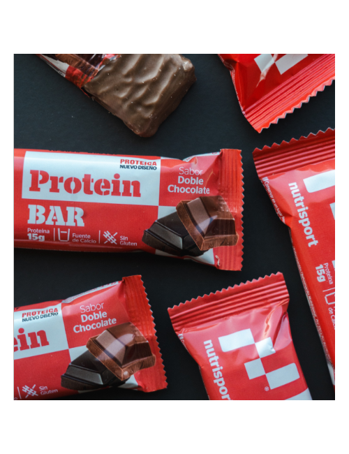 NUTRISPORT BARRITA PROTEICA DOBLE CHOCOLATE 44 GR