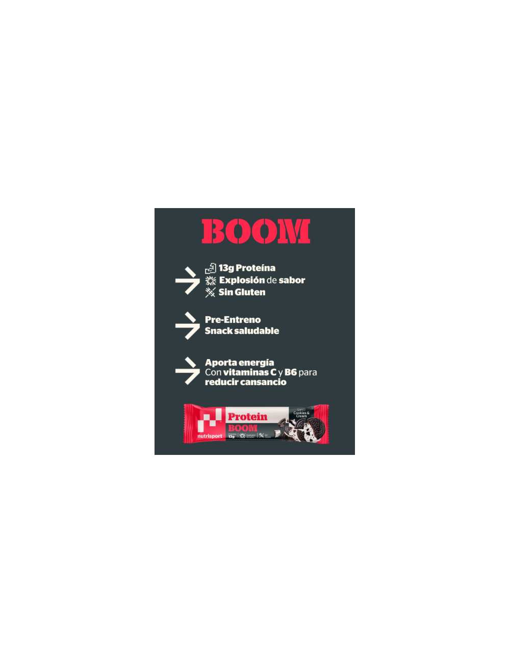 BARRITA PROTEIN BOOM CHOCOLATE COOKIES 49 GR