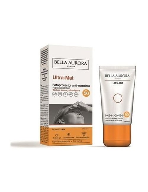 BELLA AURORA ULTRA MAT FOTOPROTECTORA ANTI-MANCHAS SPF 50+ 50 ML