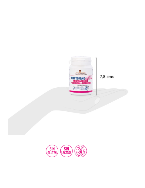 ANA MARIA LA JUSTICIA TRIPTOFANO PLUS CON ASHWAGANDHA, RHODIOLA Y MAGNESIO 30 COMP