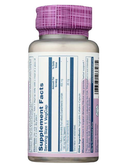 SOLARAY TRIBULUS EXTRACTO 450 MG 60 CAP