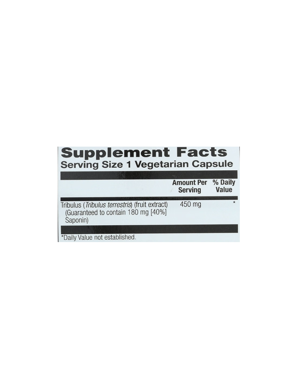 SOLARAY TRIBULUS EXTRACTO 450 MG 60 CAP