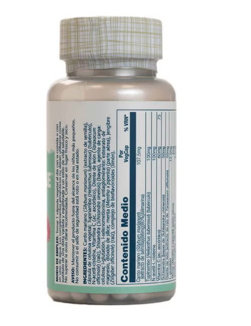 SOLARAY TOTAL CLEANSE LIVER 60 CAP