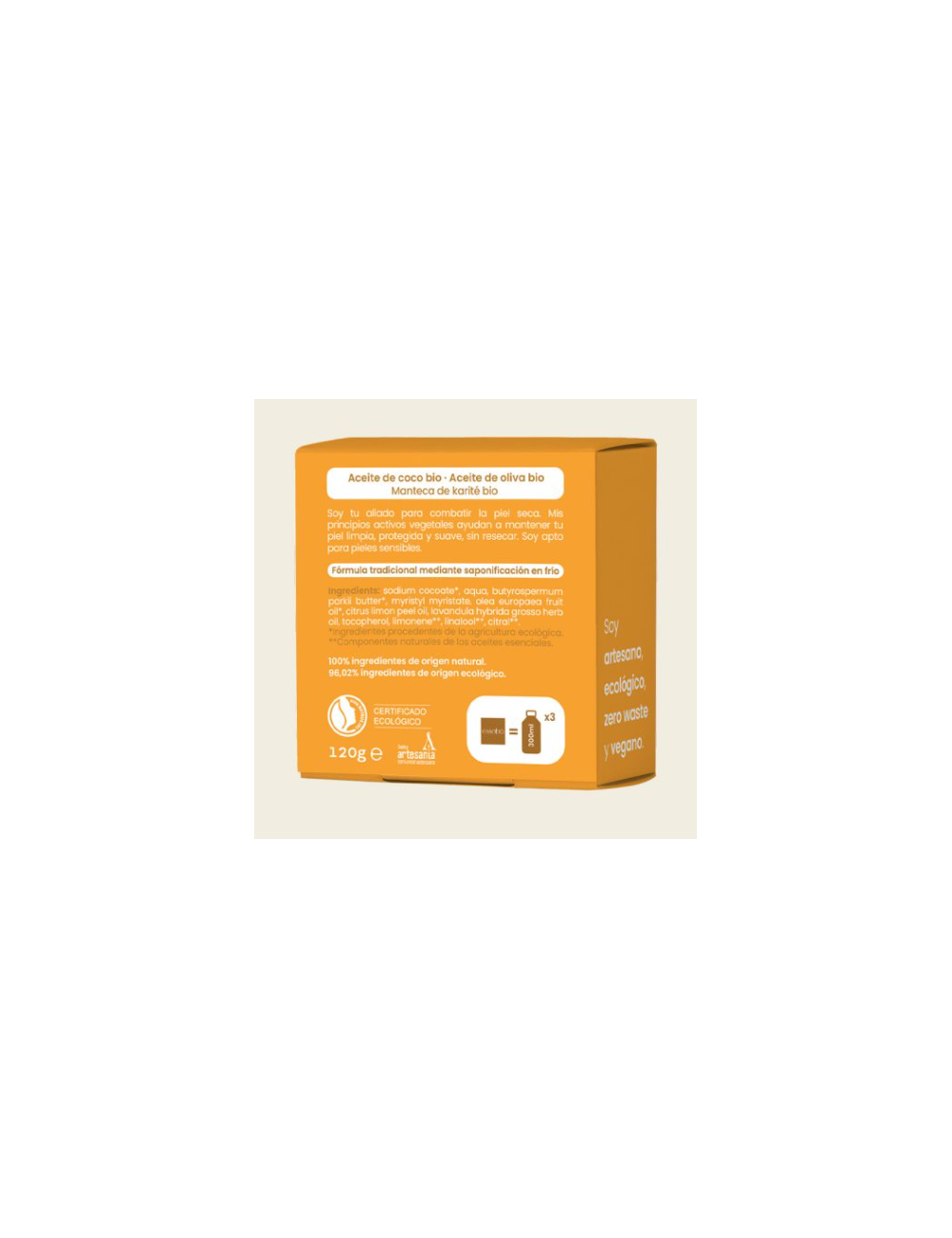 ESSABO JABÓN ECO PIEL SECA 120 GR