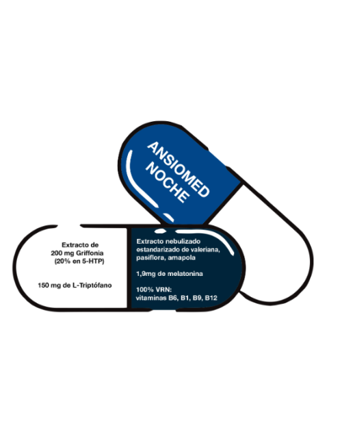 BIOSERUM ANSIOMED NOCHE 45 CAP