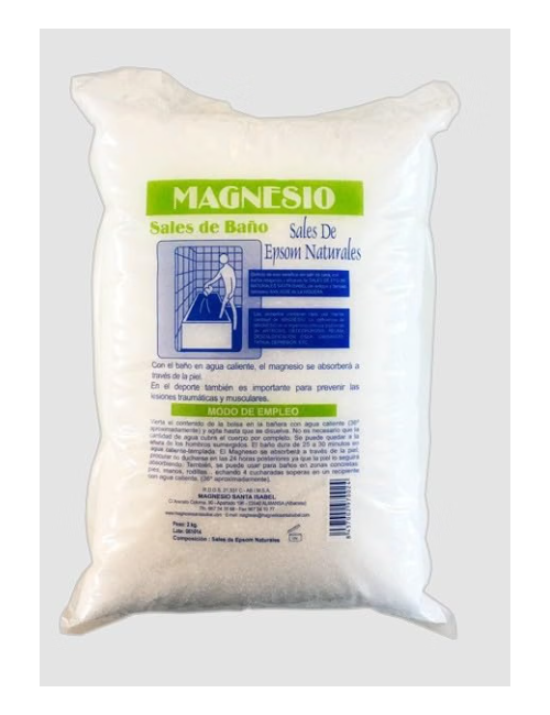 SANRA ISABEL MAGNESIO SALES DE BAÑO 4.5 KG