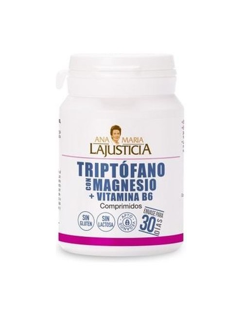 ANA MARIA LA JUSTICIA TRIPTÓFANO CON MAGNESIO Y VITAMINA B6 60 COMP