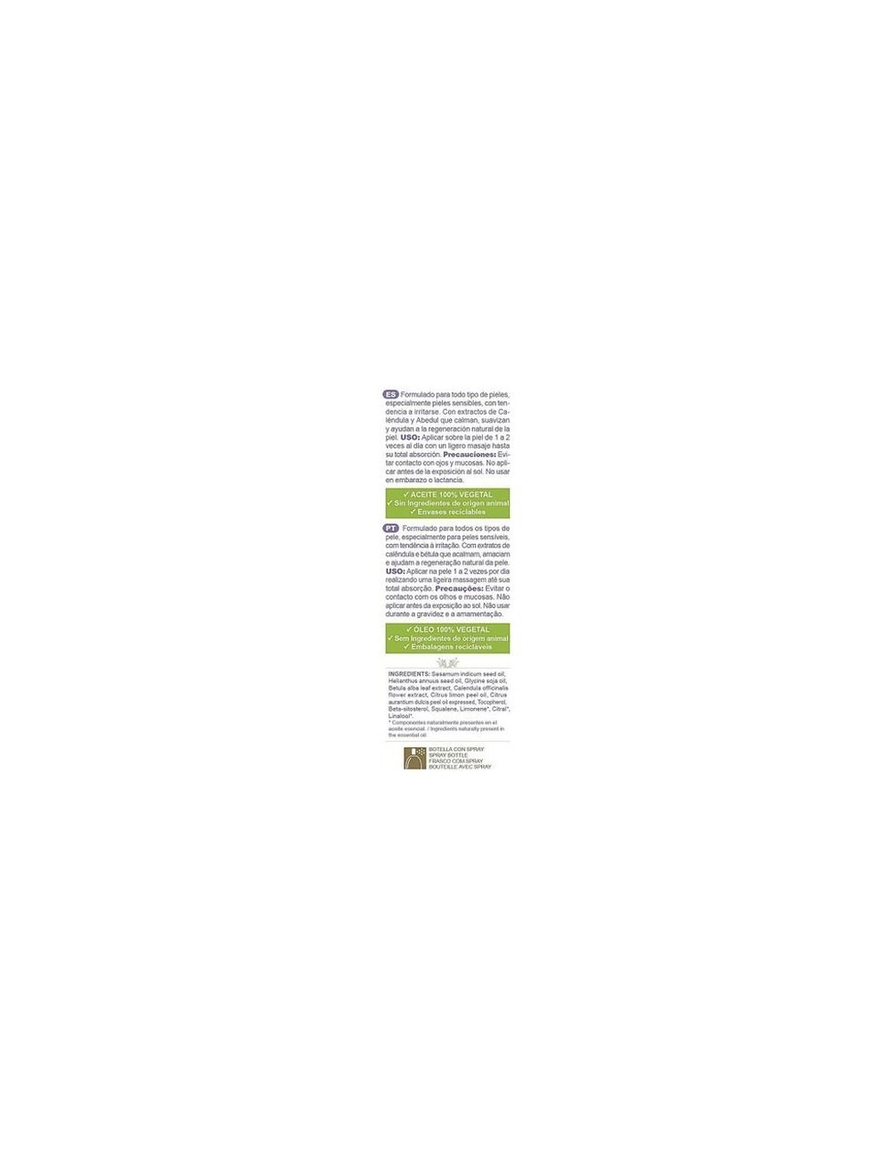 ACEITE DE CALENDULA 50 ML MARNYS