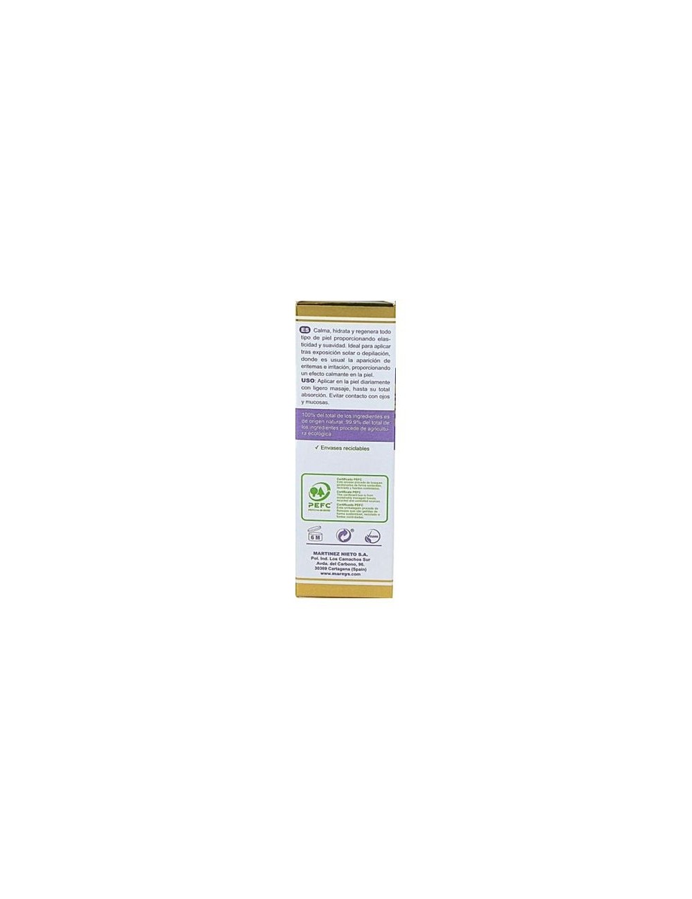 ACEITE CALMANTE ALOE VERA BIO 50 ML MARNY'S