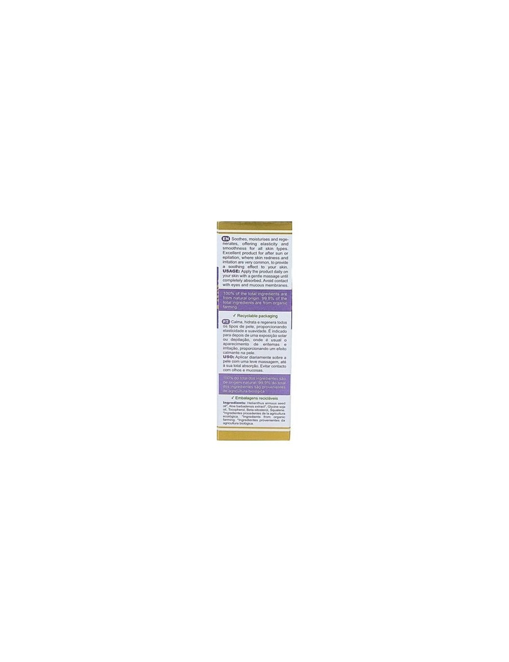 ACEITE CALMANTE ALOE VERA BIO 50 ML MARNY'S