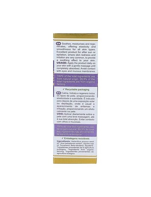 ACEITE CALMANTE ALOE VERA BIO 50 ML MARNY'S