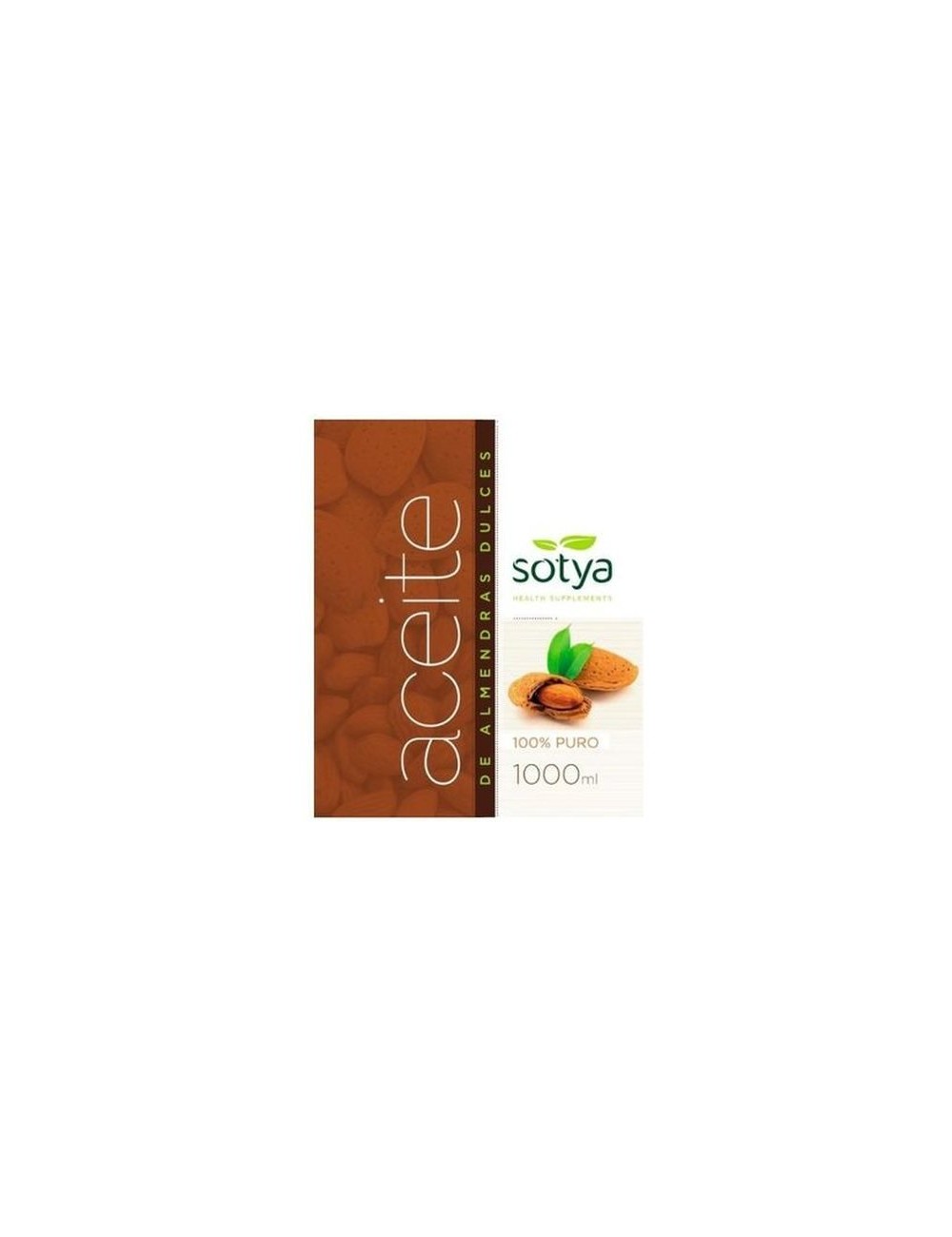 ACEITE DE ALMENDRAS DULCE 1L SOTYA