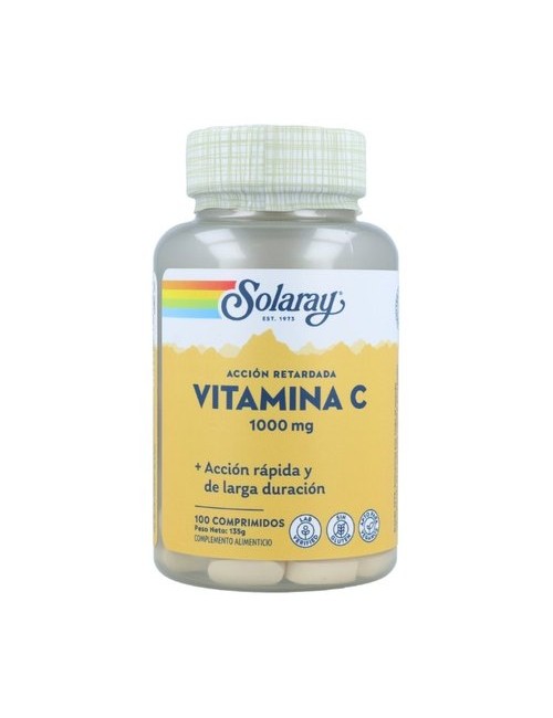 VITAMINA C 1000 MG 100 COMP SOLARAY