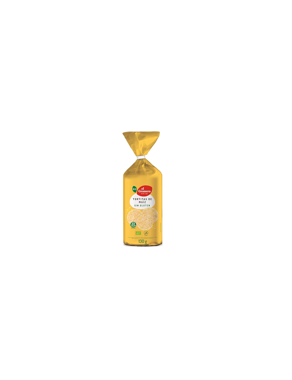EL GRANERO TORTITAS DE MAÍZ 130 GR