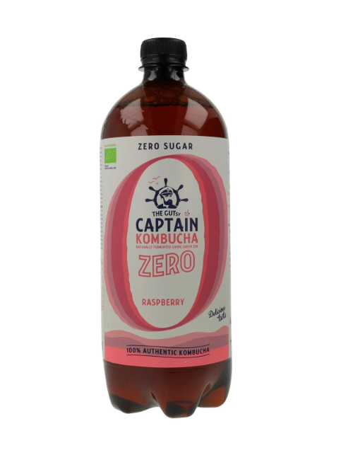 CAPTAIN KOMBUCHA FRAMBUESA 1 LITRO