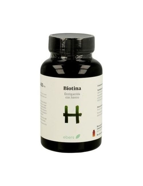 BIOTINA ENRIQUECIDA CON HIERRO 60 COMP EBERS