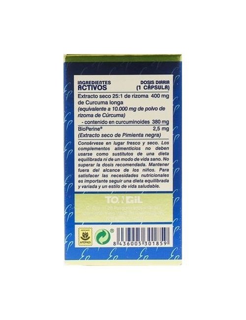 CURCUMA 10000 MG 40 CAP TONGIL