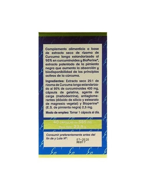 CURCUMA 10000 MG 40 CAP TONGIL