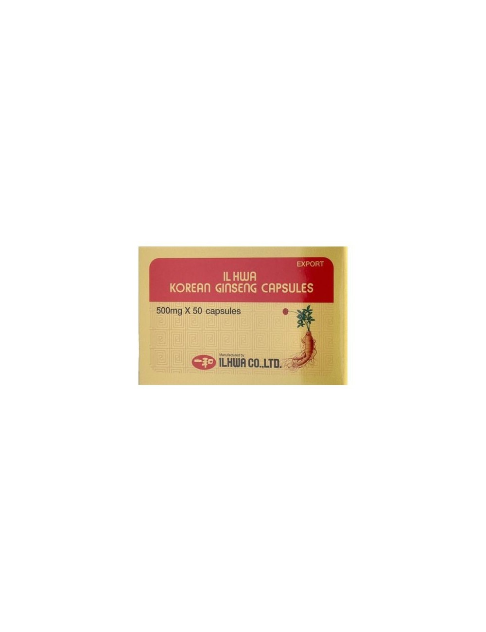 TONGIL GINSENG KOREANO IL HWA 50 CAP