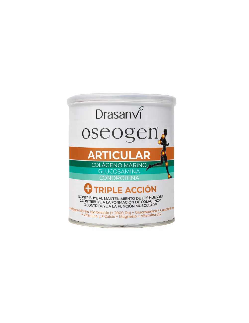 DRASANVI OSEOGEN EN POLVO SABOR NARANJA 375 GR
