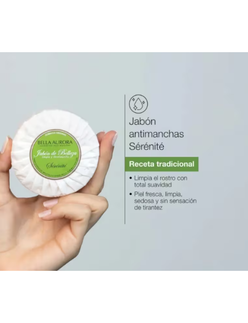 BELLA AURORA JABÓN ANTIMANCHAS SERENITÉ 100 GR